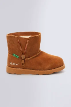 Kickers Bottines|Kick Days Fille-Aldiza Waterproof Marron