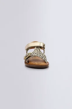 Kickers Sandales|Sandales Et Nu-Pieds-Diazz Pony Or