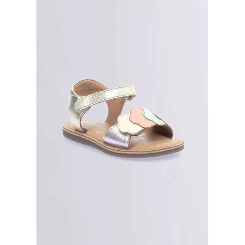 Kickers Sandales-Dyastar Multicole (20-23) Or