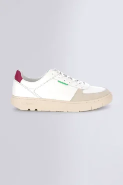 Kickers Baskets|Baskets-Kick Allow Bordeaux Blanc