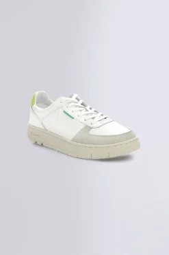 Kickers Baskets|Baskets-Kick Allow Jaune Fluo Blanc