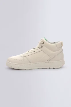 Kickers Baskets|Baskets-Kick Allure cassé Blanc