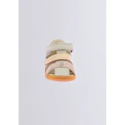 Kickers Sandales|Sandales Et Nu-Pieds-Kick Bazar Rose Beige