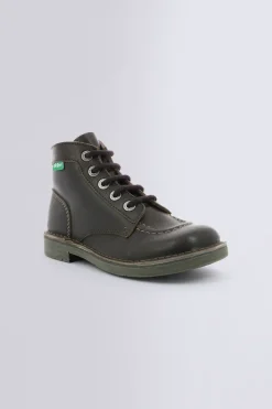 Kickers Bottines|Bottines-Kick Col Foncé Marron