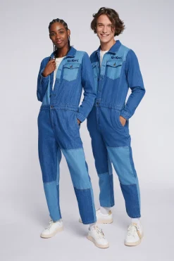 Kickers Combinaisons-Kick Combi Bleu