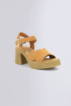 Kickers Sandales Et Nu-Pieds-Kick Constance Camel