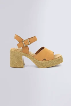 Kickers Sandales Et Nu-Pieds-Kick Constance Camel