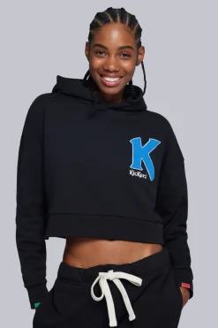 Kickers Sweats|Sweats-Kick Crop Noir