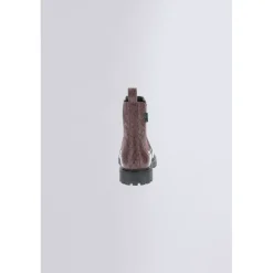 Kickers Kick Days|Boots Et Bottines-Kick Deena Croco Bordeaux