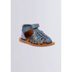 Kickers Sandales|Sandales Et Nu-Pieds-Kick Dilola Irisé Bleu