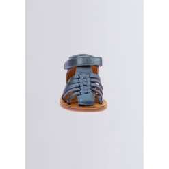 Kickers Sandales|Sandales Et Nu-Pieds-Kick Dilola Irisé Bleu