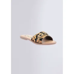 Kickers Sandales Et Nu-Pieds|Mules Et Sabots-Kick Diwana Léopard