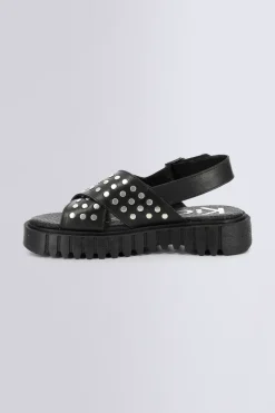 Kickers Sandales Et Nu-Pieds-Kick Fact Noir