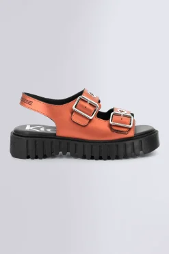 Kickers Sandales Et Nu-Pieds-Kick Falk Cuivre