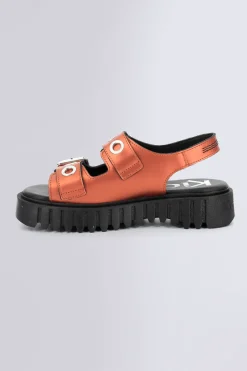 Kickers Sandales Et Nu-Pieds-Kick Falk Cuivre