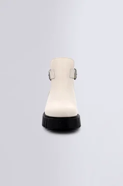 Kickers Boots Et Bottines-Kick Fantasy Cassé Blanc