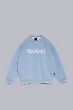 Kickers Sweats-Kick Graft clair Bleu