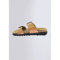 Kickers Sandales Et Nu-Pieds|Mules Et Sabots-Kick Lisa Camel