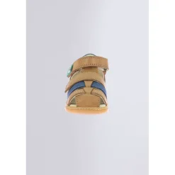 Kickers Sandales|Sandales-Kick Pod Camel