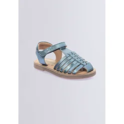 Kickers Sandales Et Nu-Pieds-Kick Preklo Irisé Bleu