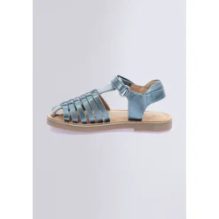 Kickers Sandales Et Nu-Pieds-Kick Preklo Irisé Bleu