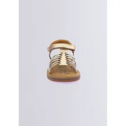 Kickers Sandales Et Nu-Pieds-Kick prella rose métallisé Or