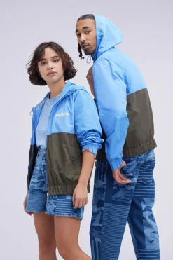 Kickers Vestes Et Manteaux|Vestes Et Manteaux-Kick Rain et Kaki Bleu