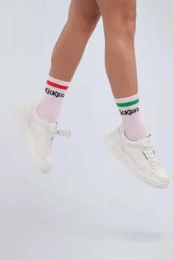 Kickers Chaussettes|Chaussettes-Kick Socks s Rose