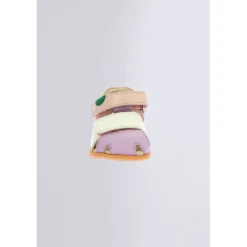 Kickers Sandales|Sandales Et Nu-Pieds-Kick Sumkratch Violet Blanc Rose