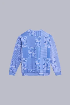 Kickers Sweats-Kick Sweat Camouflage Bleu