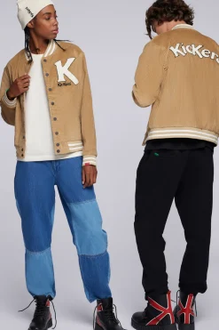 Kickers Vestes Et Manteaux|Vestes Et Manteaux-Kick Teddy Camel