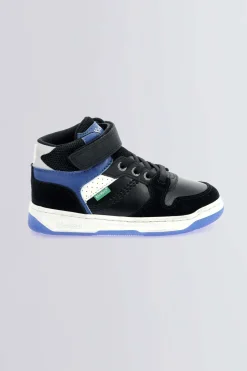 Kickers Baskets|Baskets-Kickado Bleu Noir