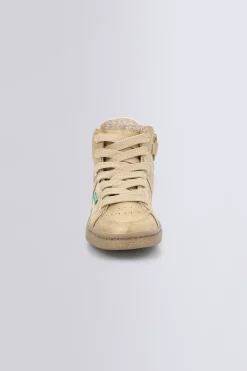 Kickers Baskets|Kick Days Fille-Lowell Beige Dé Or