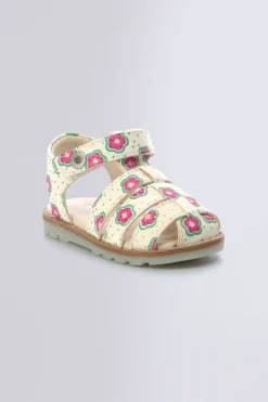 Kickers Sandales|Sandales Et Nu-Pieds-NONOSTI CASSE FLOWER Blanc