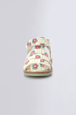 Kickers Sandales|Sandales Et Nu-Pieds-NONOSTI CASSE FLOWER Blanc