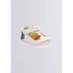 Kickers Babies Et Salomés|Babies Et Salomés-Sushy Tricolore Blanc