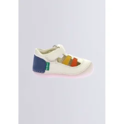 Kickers Babies Et Salomés|Babies Et Salomés-Sushy Tricolore Blanc