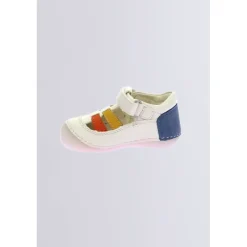 Kickers Babies Et Salomés|Babies Et Salomés-Sushy Tricolore Blanc